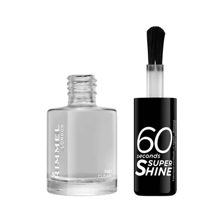 Rimmel London 60 Seconds SuperShine Nagellak 000 Transparent 8 ML