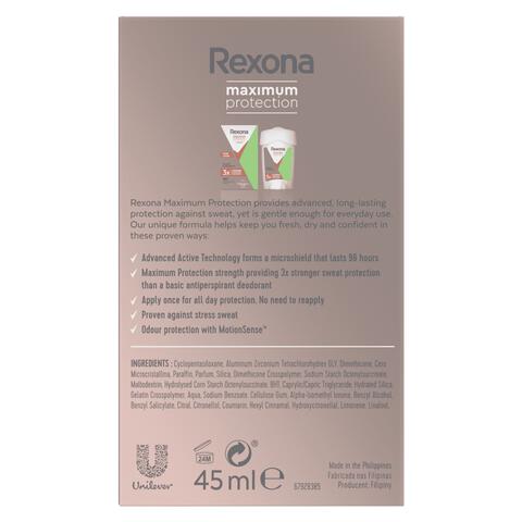 Rexona Woman Maximum Protection Sport Strength Deodorant Stick 45 ML