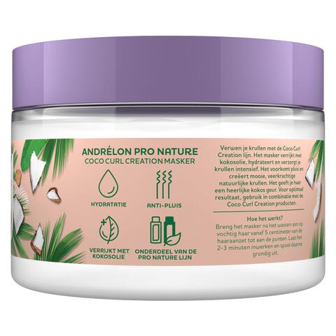 Andrélon Pro Nature Coco Curl Creation Masker 300 ML