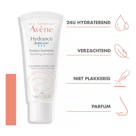 Avène Hydrance Licht Hydraterende Emulsie 40 ML