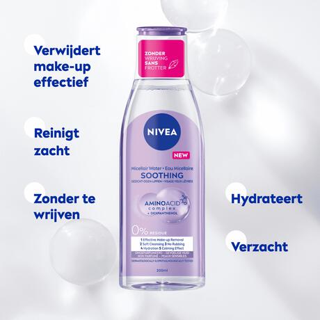 NIVEA Soothing Micellair Water Gevoelige Huid 200 ML