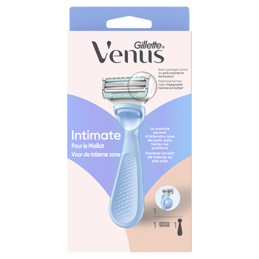 Gillette Venus Intimate Scheersysteem Met 1 Navulmesje