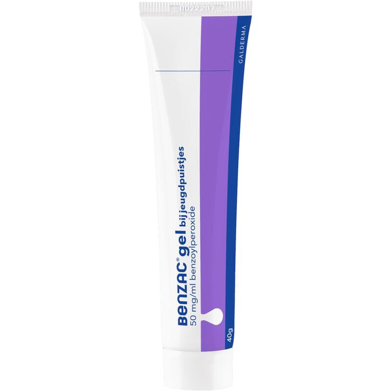 Benzac Gel bij Jeugdpuistjes 40 gram