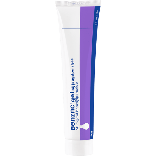 Benzac Gel bij Jeugdpuistjes 40 gram