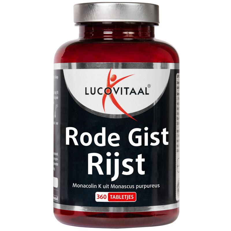 Lucovitaal Rode Gist Rijst abletten 360 stuks