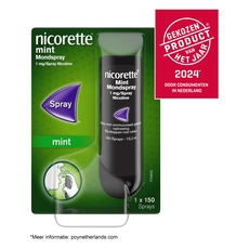 Nicorette® Mondspray – bij stoppen met roken – 13,2 ml, 1 mg nicotinez
