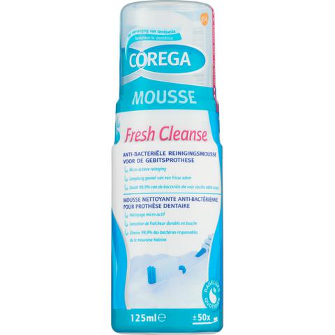 Corega Fresh Cleanse Mousse Kunstgebitreiniger - 125 ML