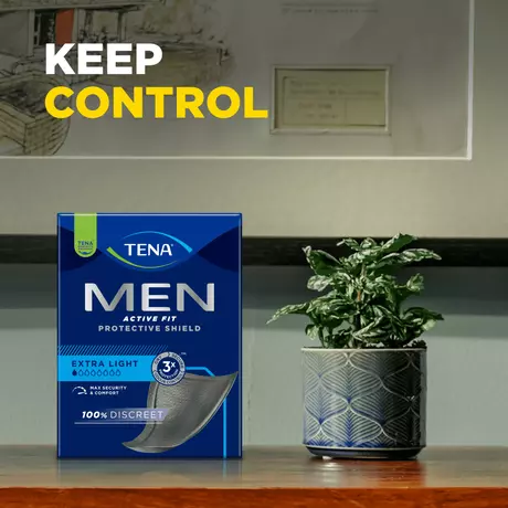 TENA Men Active Fit Protective Shield Extra Light Incontinentieverband 14 stuks