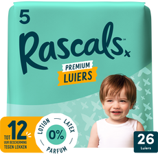 Rascals Premium Luiers Maat 5 13-18 KG 26 stuks