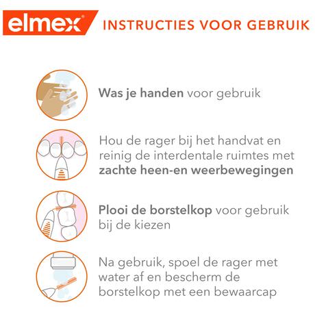 Elmex® Interdental Ragers - Maat 4