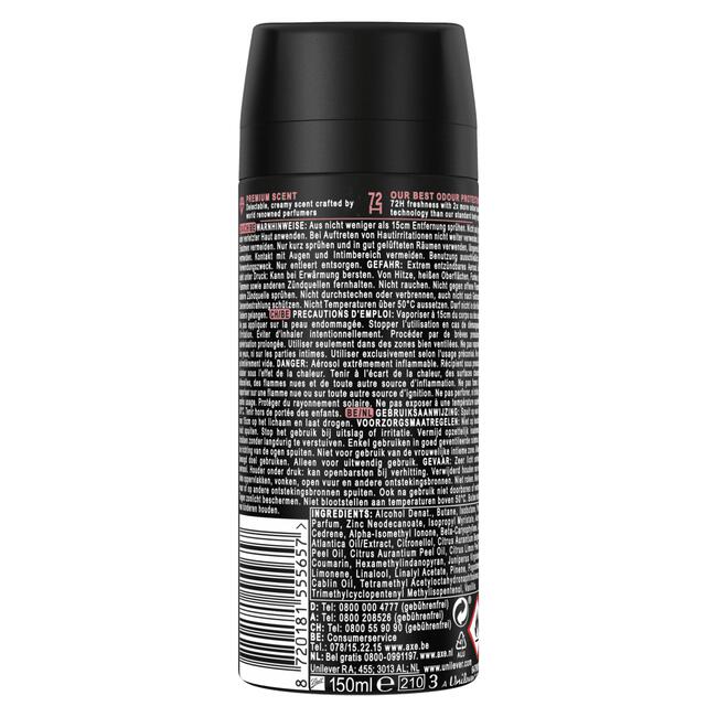 Axe Fine Fragrance Cocoa Velvet Deodorant Body Spray 150 ML
