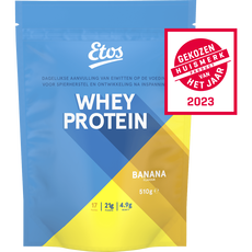 Etos Whey Protein Eiwitpoeder Banana 510 GR