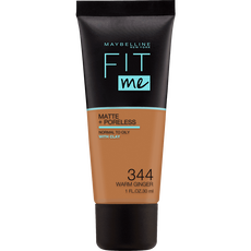 Maybelline New York Fit Me Matte + Poreless Foundation 344 Warm Ginger