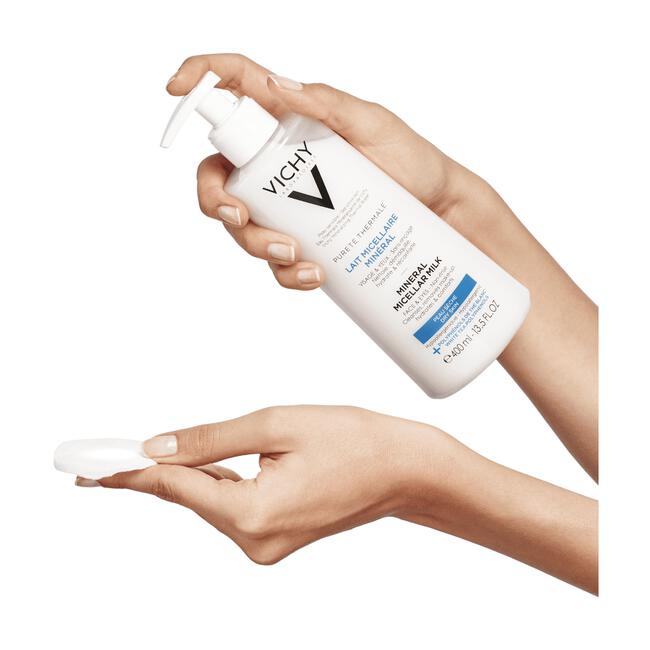 Vichy Pureté Thermale Micellaire Reinigingsmelk Droge Huid 400 ML