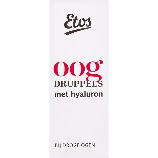 Etos Oogdruppels Met Hyaluron 10 ML