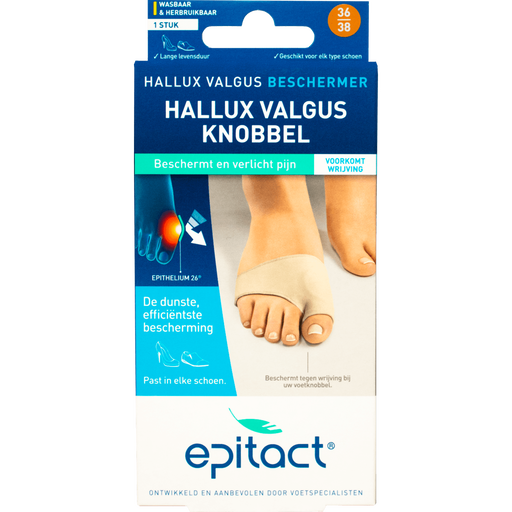 Epitact Hallux Valgus Knobbel Beschermer 36-38