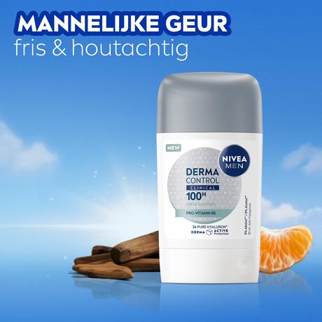 NIVEA MEN Derma Control Clinical Ultra Comfort Deodorant Stick 50 ML