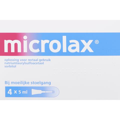 Microlax Oplossing Voor Rectaal Gebruik