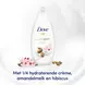 Dove Caring Bath Amandelmelk & Hibiscus Badcrème 450 ML