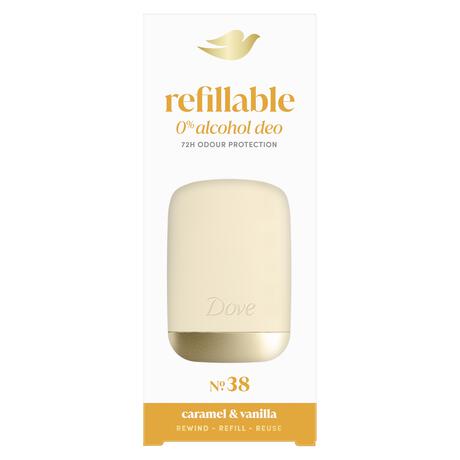 Dove Caramel Refillable Deodorant Starter Kit
