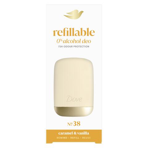 Dove Caramel Refillable Deodorant Starter Kit