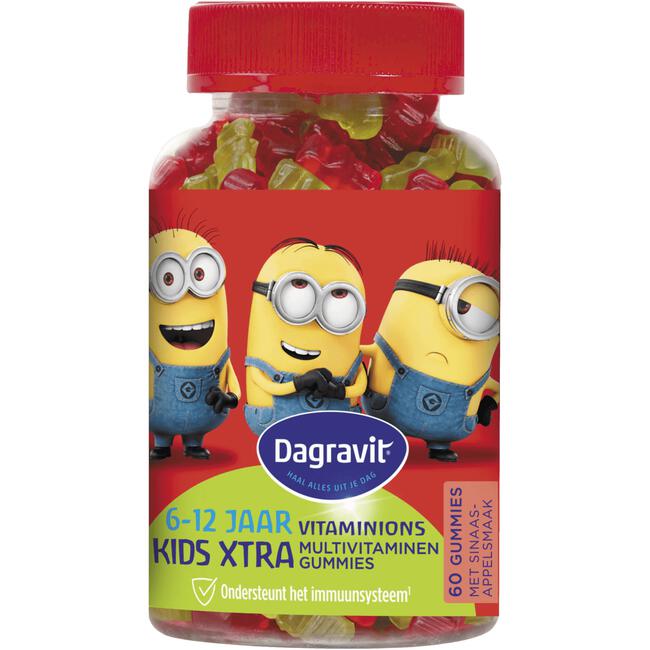 Dagravit Kids-Xtra Vitaminions 6-12 jaar 60 gummies