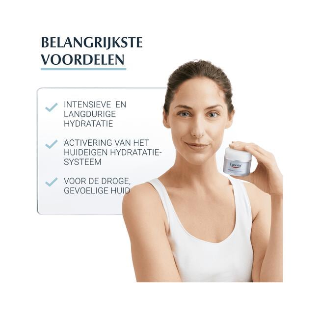 Eucerin AQUAporin ACTIVE Droge Huid Gezichtscrème 50 ML