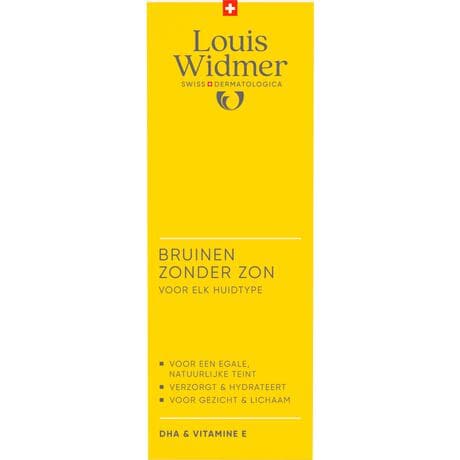 Louis Widmer Suncare Bruine Zonder Zon Licht Geparfumeerd 100 ML
