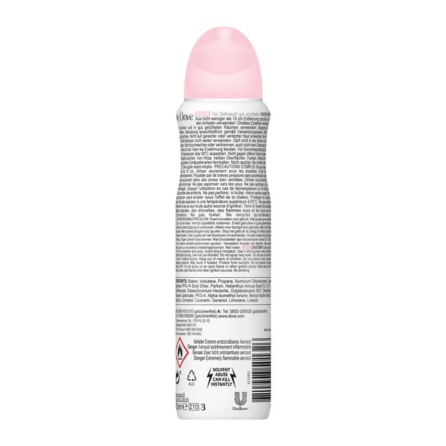Dove Soft Feel Anti-Transpirant Deodorant Spray 150 ML