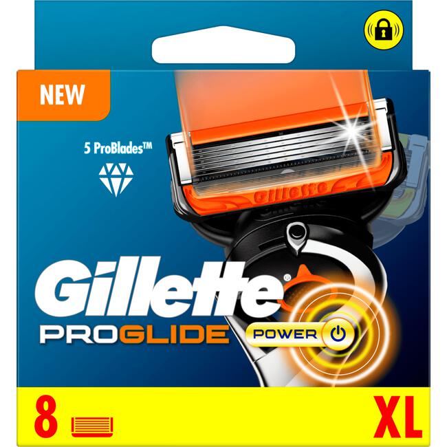 Gillette ProGlide Power Navulmesjes 8 Stuks