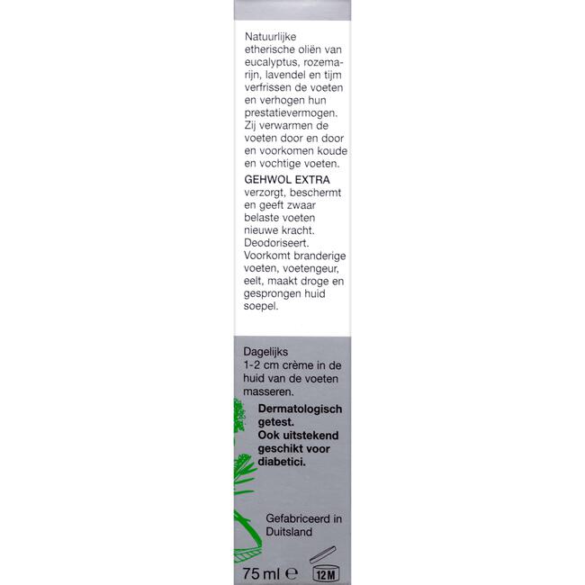 Gehwol Extra Verzorgende Voetcrème 75 ML