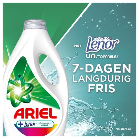 Ariel Liquid Touch Of Lenor Color 25 Stuks