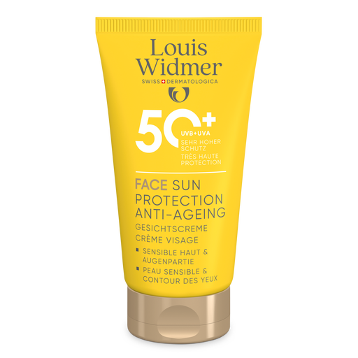 Louis Widmer Face Sun Protection Anti-Ageing SPF50+ Licht Geparfumeerd 50 ML