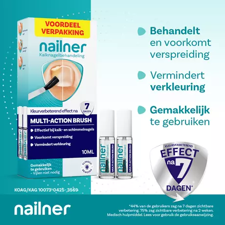 Nailner Kalknagelkwastje Multi-Action 10 ML