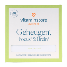 Vitaminstore dagdosering Geheugen & Focus 30 zakjes