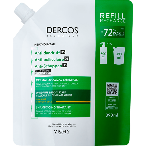 Vichy Dercos Anti-Roos DS Shampoo DH Navulling 390 ML