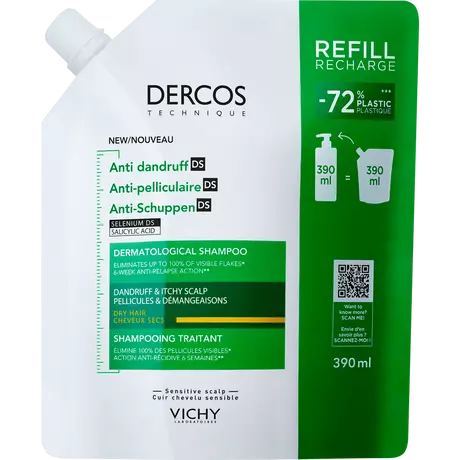 Vichy Dercos Anti-Roos DS Shampoo DH Navulling 390 ML