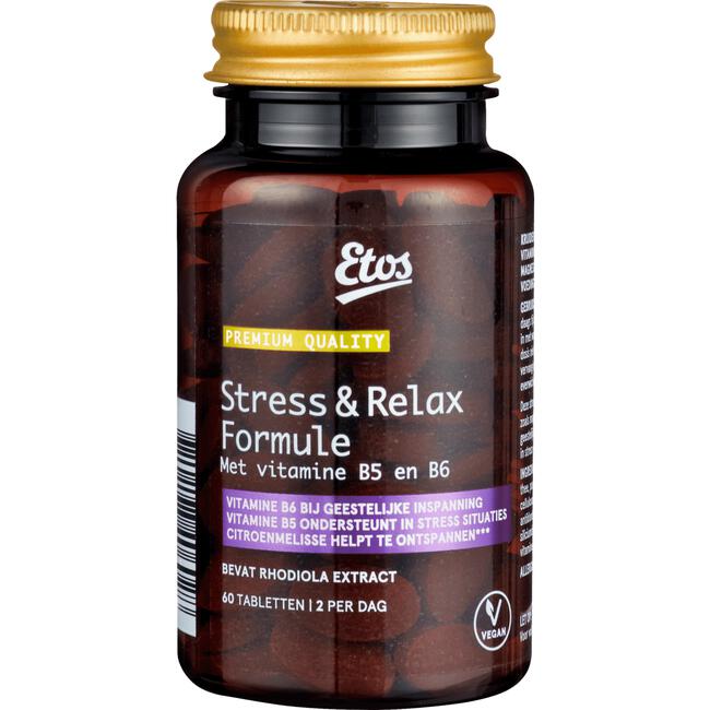 Etos Premium Stress & Relax Formule 60 stuks