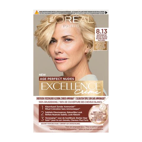 L'Oréal Paris Excellence Crème Age Perfect Nudes 8.13 Beige Blond