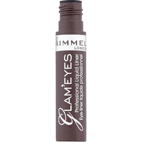 Rimmel London Glam'Eyes Professionalliquid Eyeliner - 002 Velvet Brown