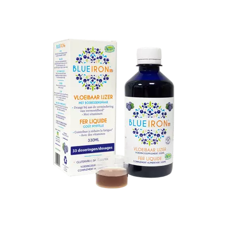 Blueiron Vloeibaar IJzer Elixer Original 330 ML