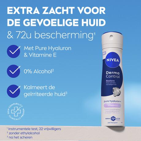 NIVEA Derma Control Restore Deodorant Spray 150 ML