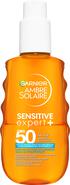 Garnier Ambre Solaire Sensitive Expert Hydraterende Zonbescherming Met Watertextuur SPF50 150 ML