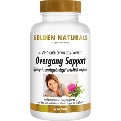 Golden Naturals Overgang  Support Vega Capsules 60 stuks