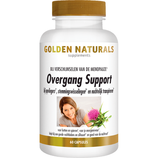 Golden Naturals Overgang  Support Vegan Capsules 60 stuks