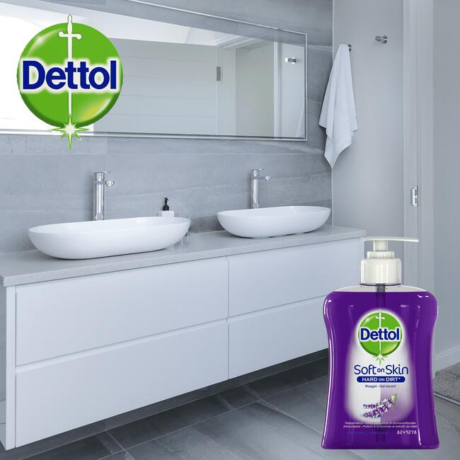 Dettol Antibacterieel Verzachtend Lavendel Handzeep 250 ML