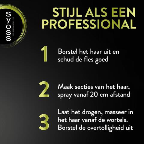 Syoss Pure Fr Haarmousse 200 ML