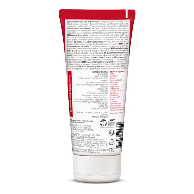Weleda Inspire Granaatappel Douchecreme 200 ML