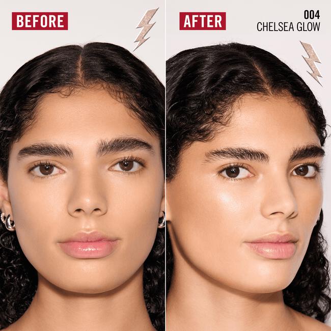 Rimmel London Multi Tasker Turbocharged Glow Liquid Illuminator Highlighter - Creme - 004 Chelsea Glow
