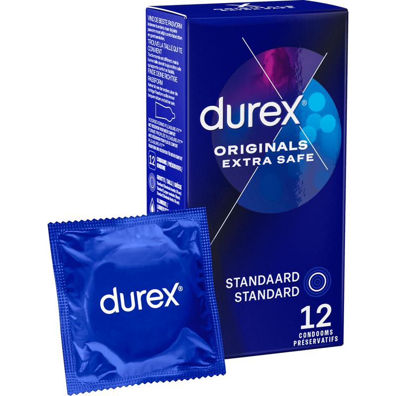 Durex Originals Extra Safe Condooms 12 stuks